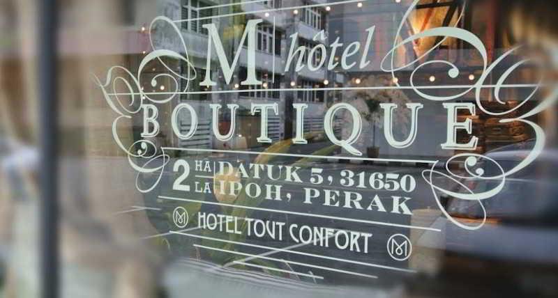 M Boutique Hotel Ipoh Eksteriør billede